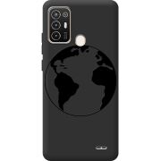 Черный чехол BoxFace ZTE Blade A52 Earth