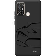 Черный чехол BoxFace ZTE Blade A52 Sportcar