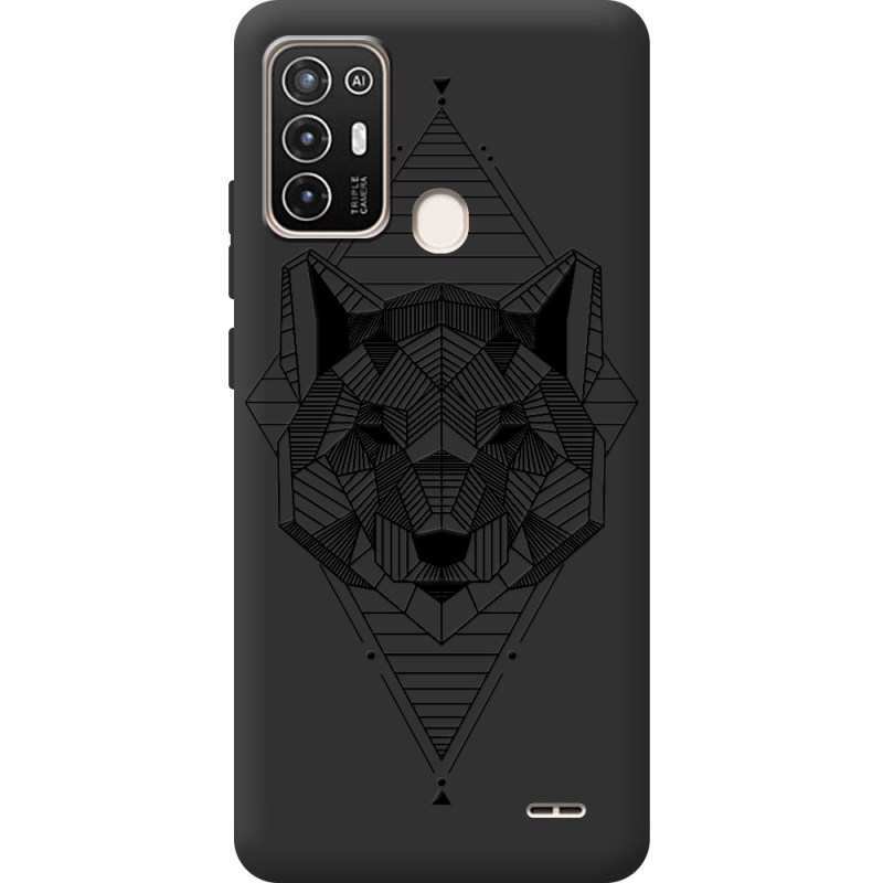 Черный чехол BoxFace ZTE Blade A52 