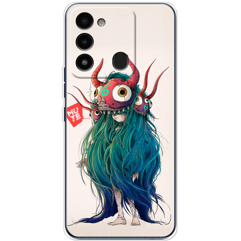 Чехол BoxFace Tecno Spark Go 2022 Monster Girl