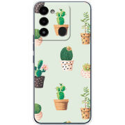 Чехол BoxFace Tecno Spark Go 2022 L-green Cacti