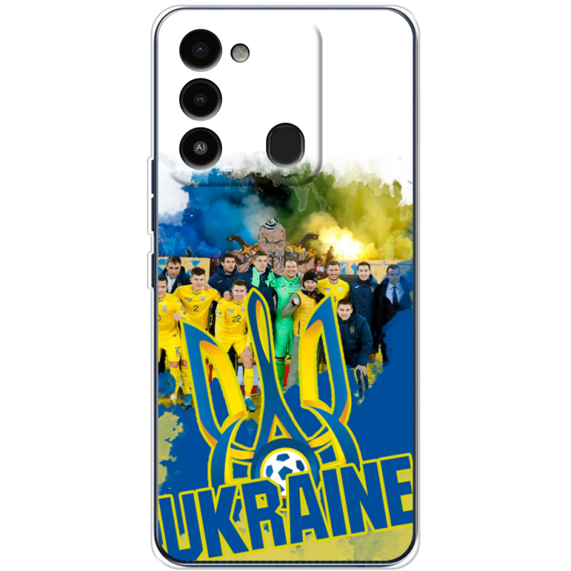 Чехол BoxFace Tecno Spark Go 2022 Ukraine national team