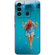 Чехол BoxFace Tecno Spark Go 2022 Girl In The Sea