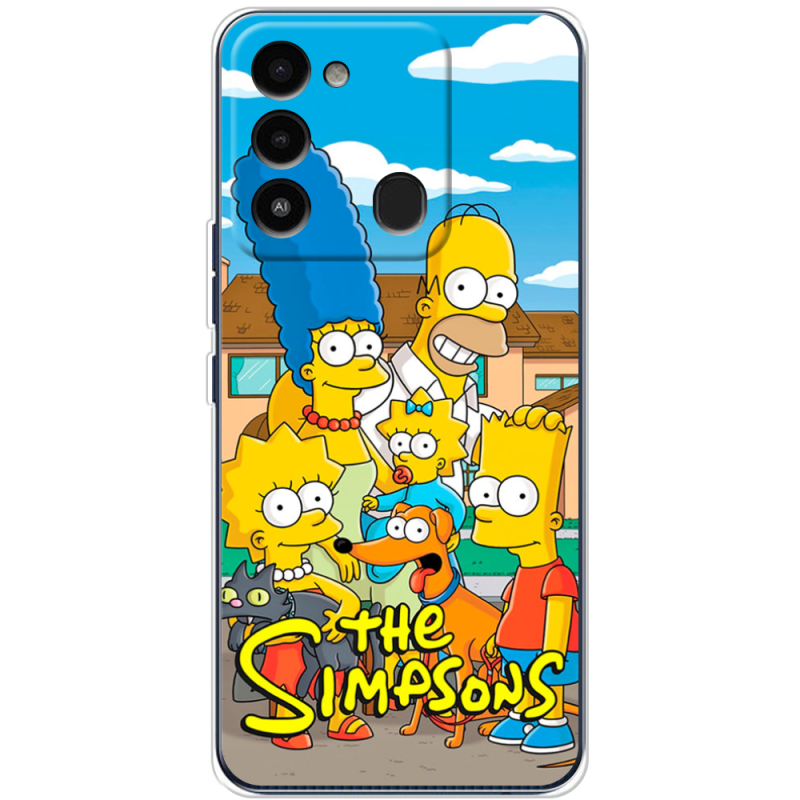 Чехол BoxFace Tecno Spark Go 2022 The Simpsons