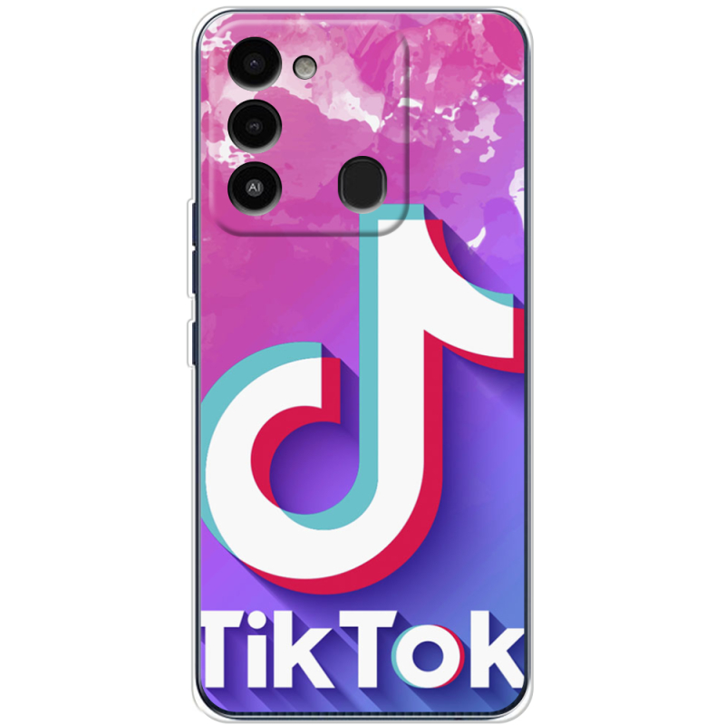 Чехол BoxFace Tecno Spark Go 2022 TikTok