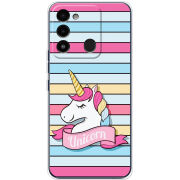 Чехол BoxFace Tecno Spark Go 2022 Unicorn