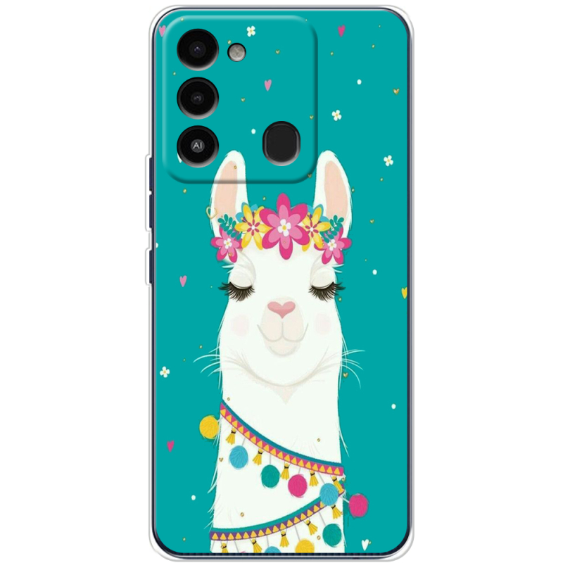 Чехол BoxFace Tecno Spark Go 2022 Cold Llama