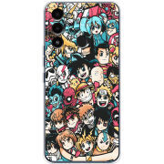 Чехол BoxFace Tecno Spark Go 2022 Anime Stickers