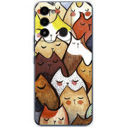 Чехол BoxFace Tecno Spark Go 2022 Sleepy Cats