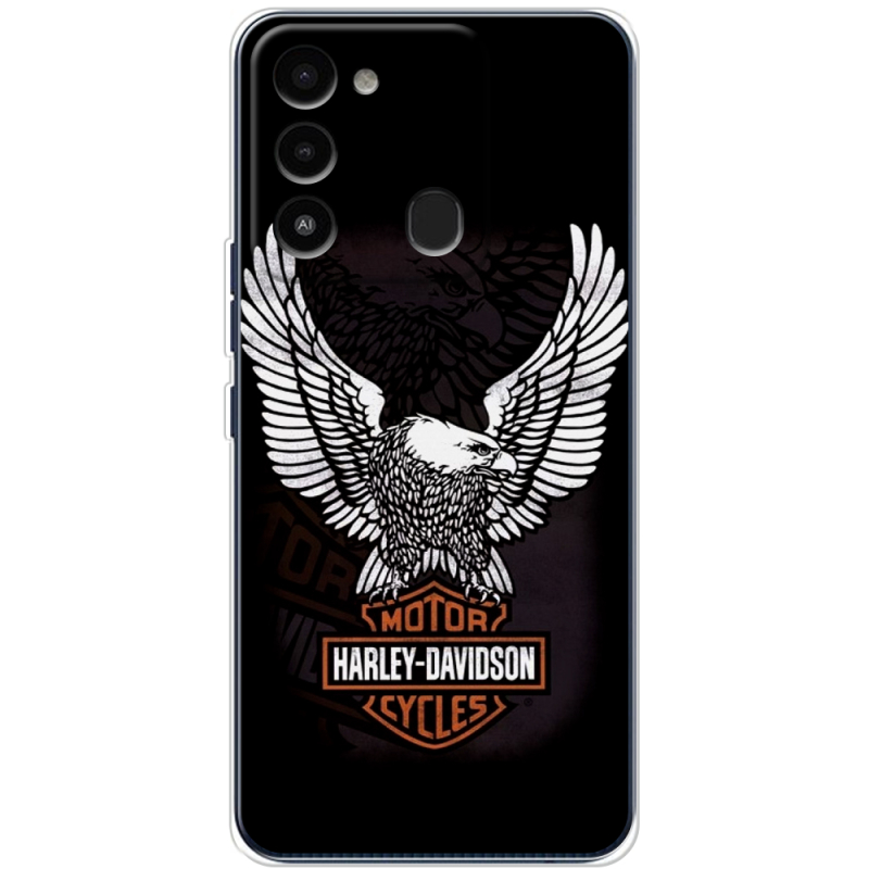 Чехол BoxFace Tecno Spark Go 2022 Harley Davidson and eagle