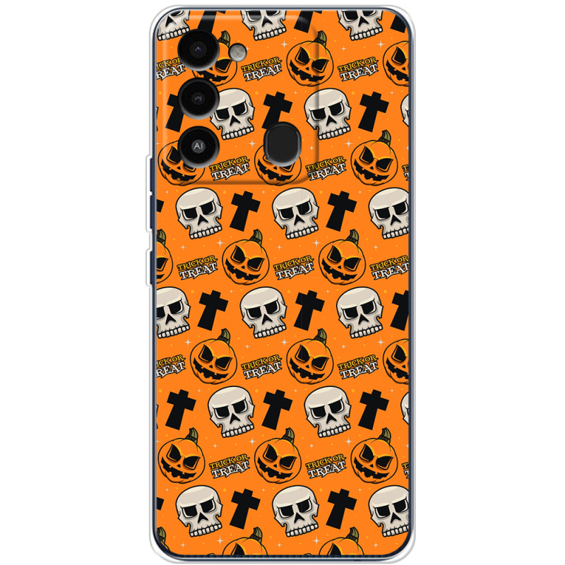 Чехол BoxFace Tecno Spark Go 2022 Halloween Trick or Treat