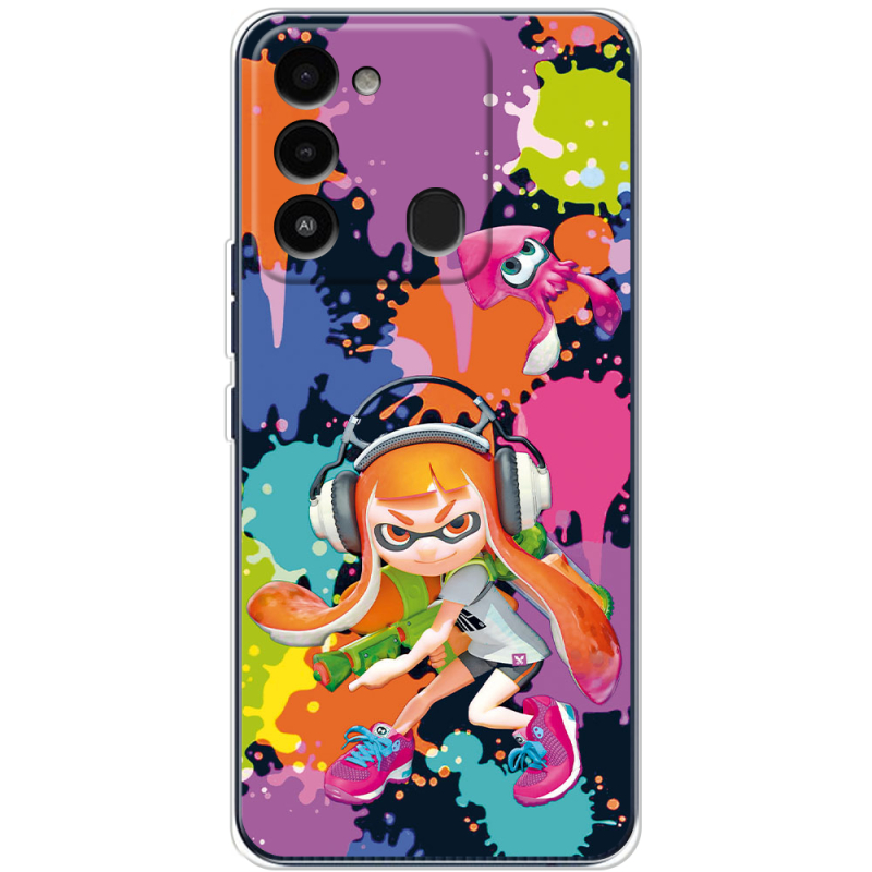 Чехол BoxFace Tecno Spark Go 2022 Splatoon Inklings