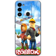 Чехол BoxFace Tecno Spark Go 2022 Roblox Білдерман