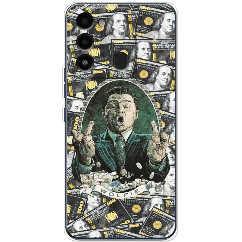 Чехол BoxFace Tecno Spark Go 2022 Wolfie