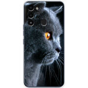 Чехол BoxFace Tecno Spark Go 2022 English cat