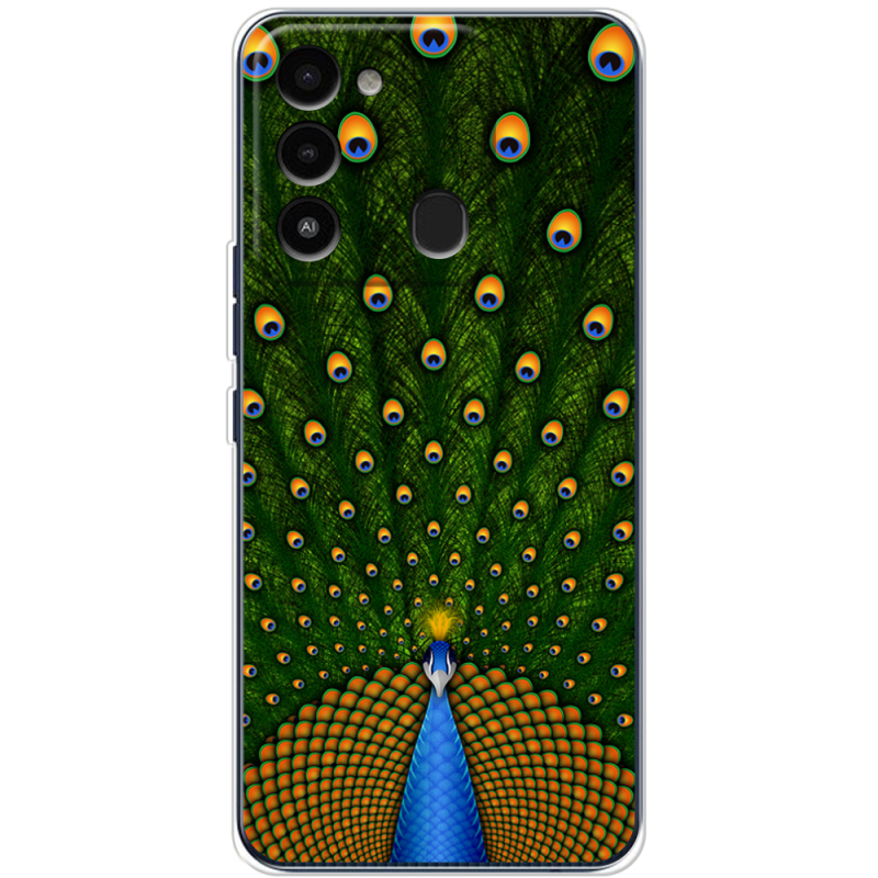 Чехол BoxFace Tecno Spark Go 2022 Peacocks Tail