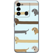 Чехол BoxFace Tecno Spark Go 2022 Dachshund