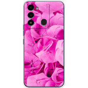 Чехол BoxFace Tecno Spark Go 2022 Pink Flowers