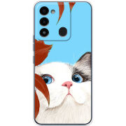 Чехол BoxFace Tecno Spark Go 2022 Wondering Cat