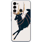 Чехол BoxFace Tecno Spark Go 2022 Black Deer