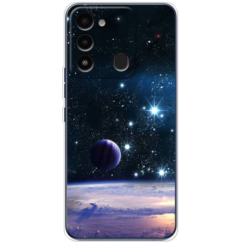 Чехол BoxFace Tecno Spark Go 2022 Space Landscape