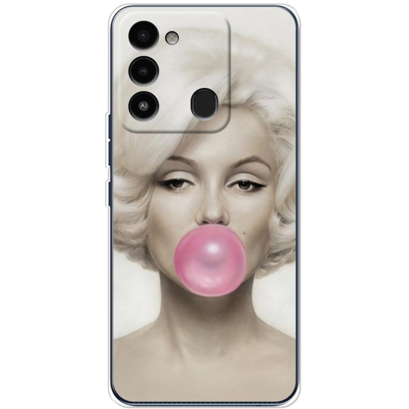 Чехол BoxFace Tecno Spark Go 2022 Marilyn Monroe Bubble Gum