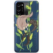 Прозрачный чехол BoxFace Tecno Spark Go 2022 Cute Mermaid