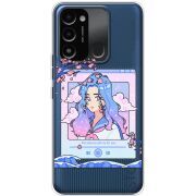 Прозрачный чехол BoxFace Tecno Spark Go 2022 The Sakuras Will Cry For You