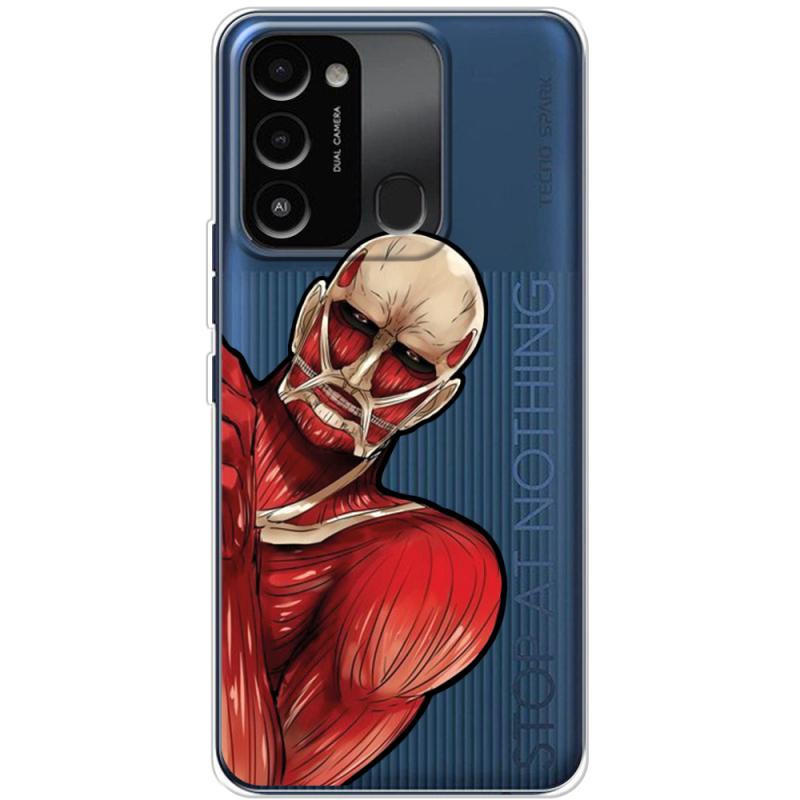 Прозрачный чехол BoxFace Tecno Spark Go 2022 Титан