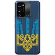 Прозрачный чехол BoxFace Tecno Spark Go 2022 Gold Trident