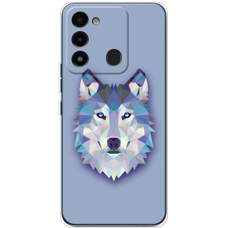 Чехол BoxFace Tecno Spark 8C Wolfie