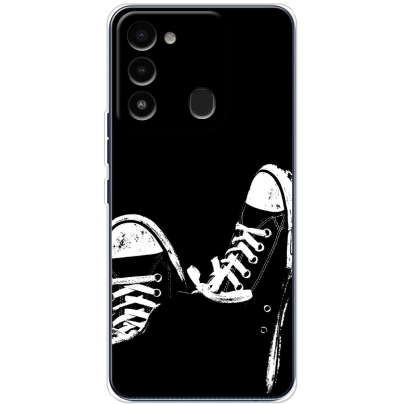 Чехол BoxFace Tecno Spark 8C Black Sneakers