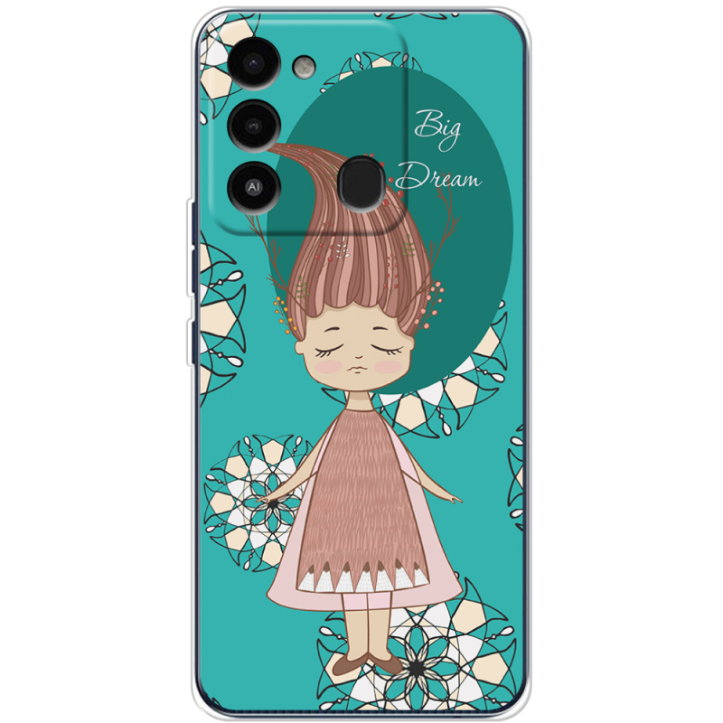 Чехол BoxFace Tecno Spark 8C Dream Girl