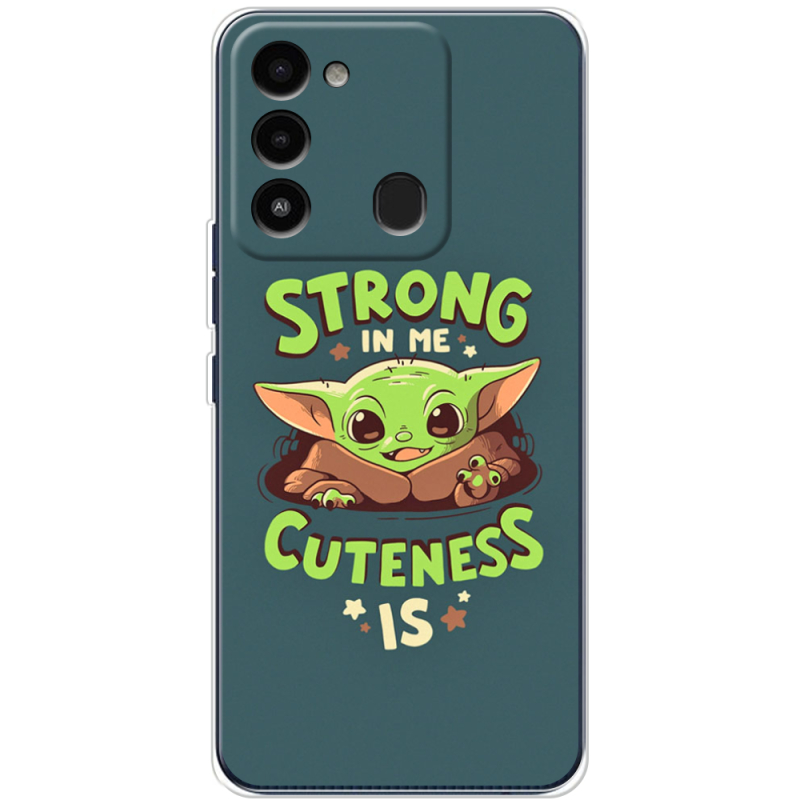 Чехол BoxFace Tecno Spark 8C Strong in me Cuteness is