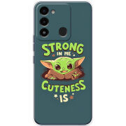 Чехол BoxFace Tecno Spark 8C Strong in me Cuteness is