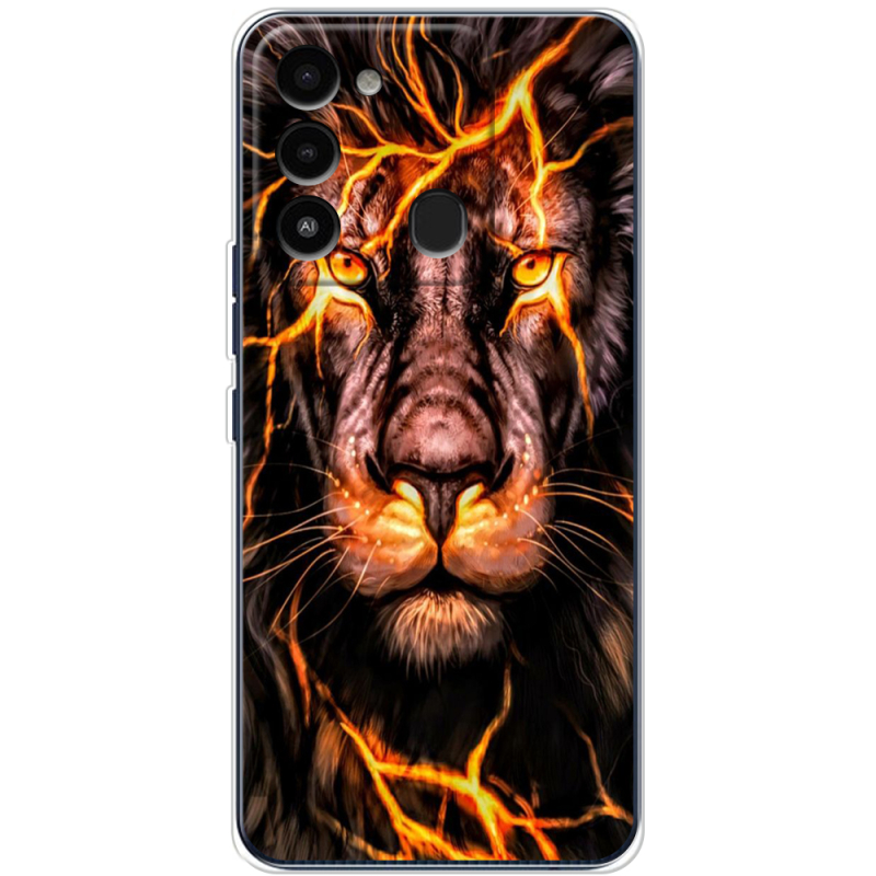 Чехол BoxFace Tecno Spark 8C Fire Lion