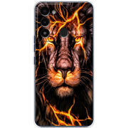 Чехол BoxFace Tecno Spark 8C Fire Lion