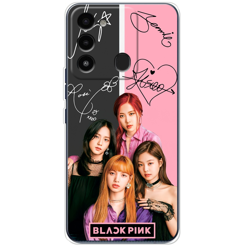 Чехол BoxFace Tecno Spark 8C Blackpink Kpop