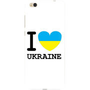 Чехол Uprint Xiaomi Mi5c I love Ukraine