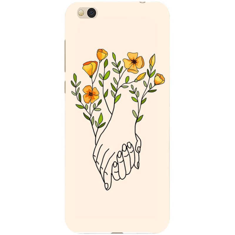 Чехол Uprint Xiaomi Mi5c Flower Hands