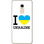 Чехол Uprint Xiaomi Redmi Note 4 I love Ukraine