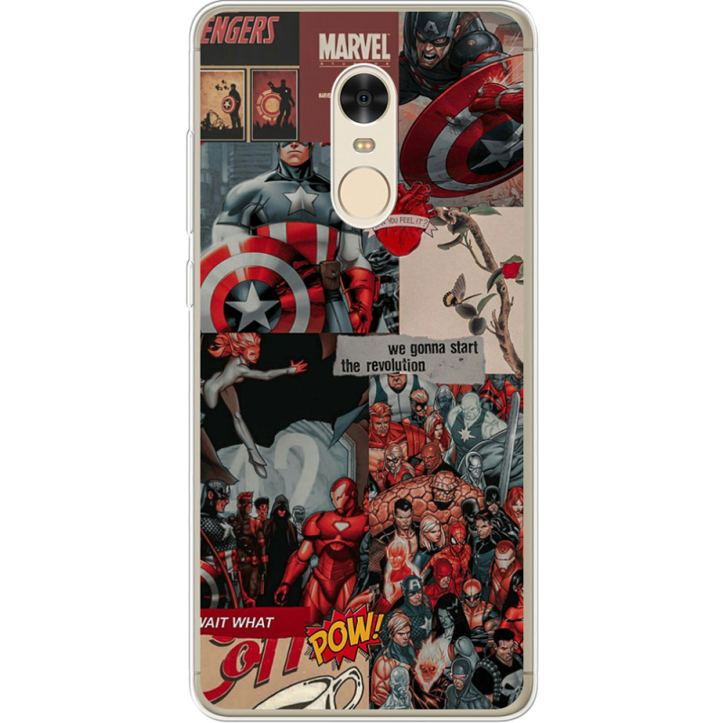 Чехол Uprint Xiaomi Redmi Note 4 Marvel Avengers