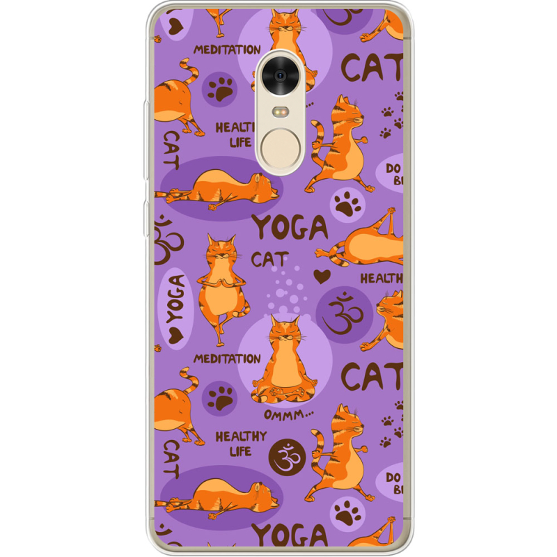 Чехол Uprint Xiaomi Redmi Note 4x Yoga Cat