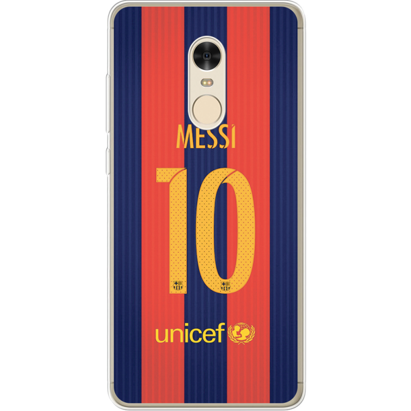 Чехол Uprint Xiaomi Redmi Note 4x Messi 10