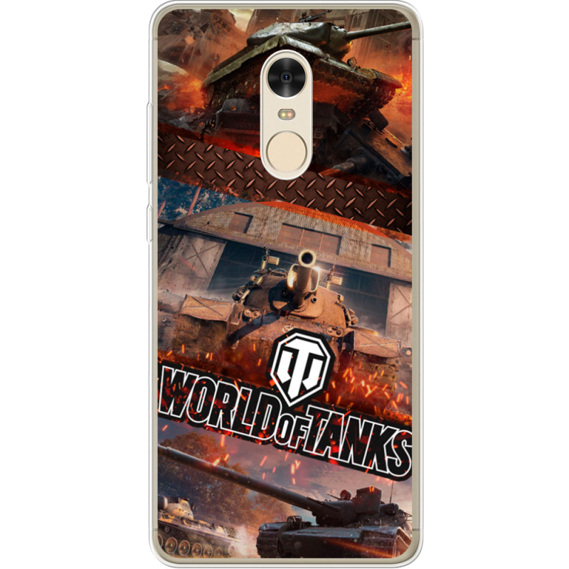 Чехол Uprint Xiaomi Redmi Note 4x World Of Tanks