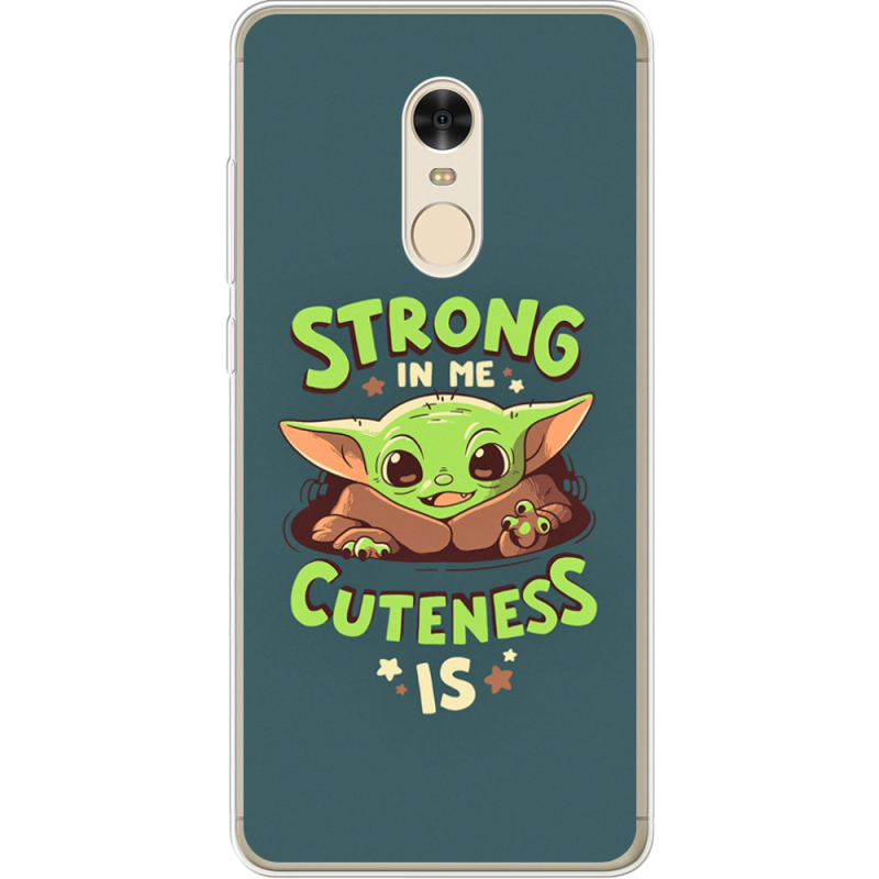 Чехол Uprint Xiaomi Redmi Note 4x Strong in me Cuteness is