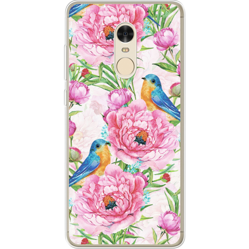 Чехол Uprint Xiaomi Redmi Note 4x Birds and Flowers
