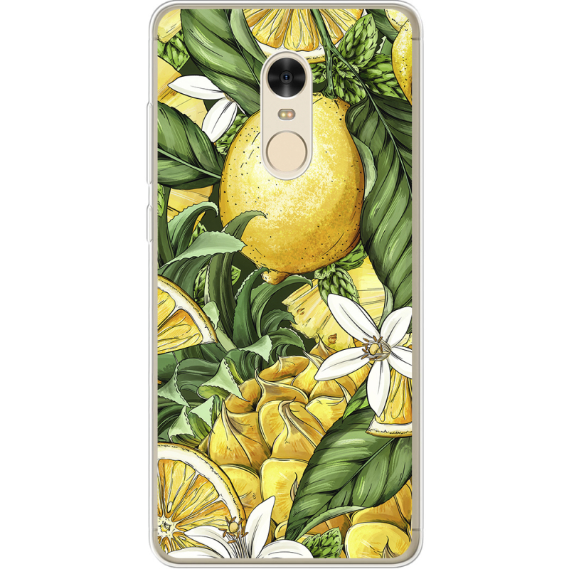 Чехол Uprint Xiaomi Redmi Note 4x Lemon Pattern