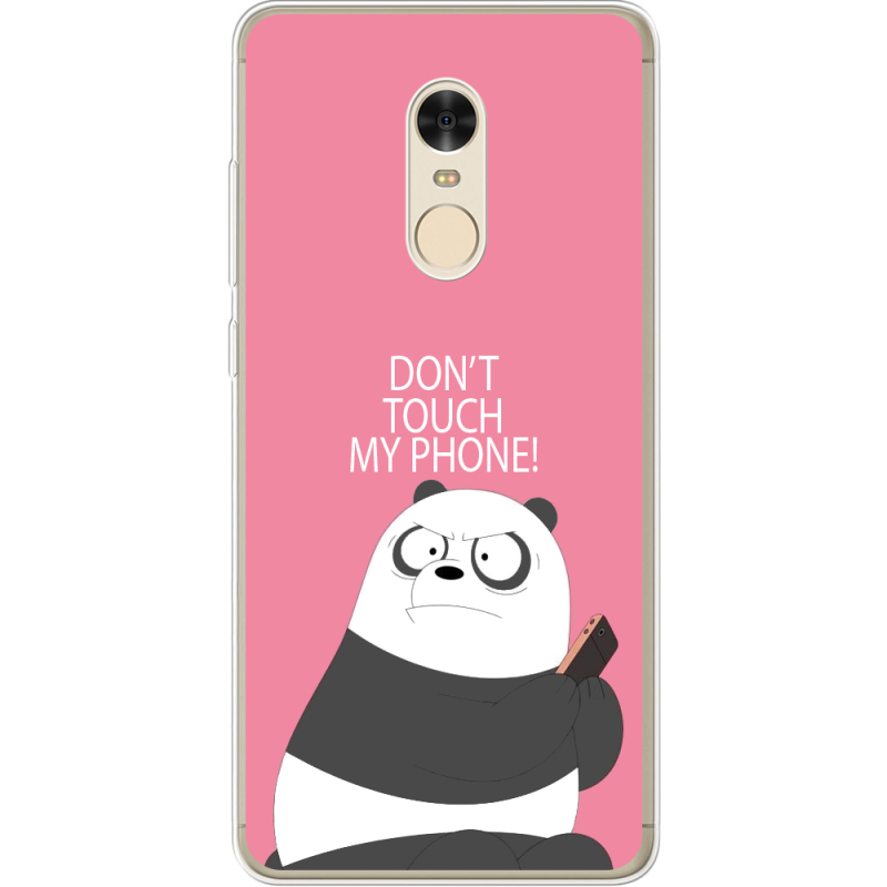 Чехол Uprint Xiaomi Redmi Note 4x Dont Touch My Phone Panda