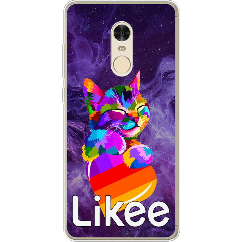 Чехол Uprint Xiaomi Redmi Note 4x Likee Cat